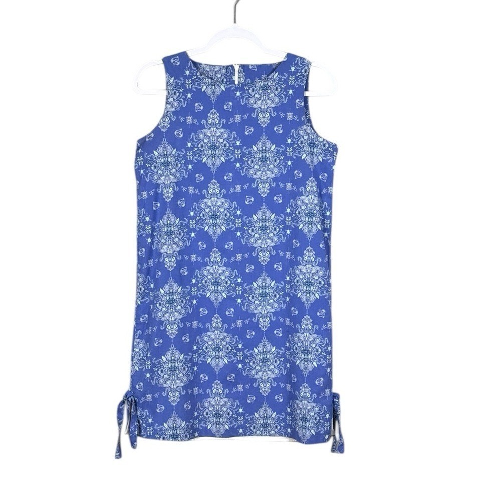 Vintage Kelly Kids‎ Womens Paisley Dress Size 6 Beachy Bohemian Nautical Coastal